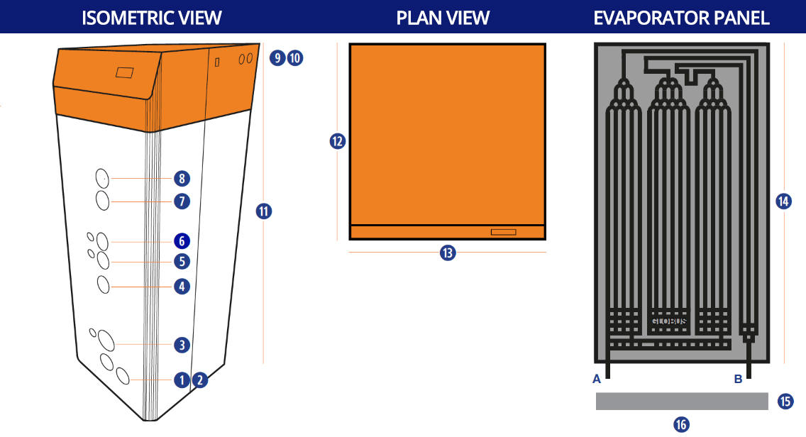 Solar-Assisted Heat Pump SAHP-130 Specifications from Best Building Materials